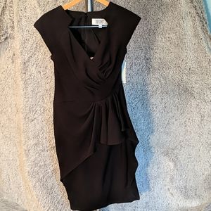 Badgley Mischka Black Cocktail Dress Size 12